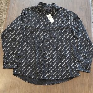 Michael Kors‎  men's dress shirt Size Large